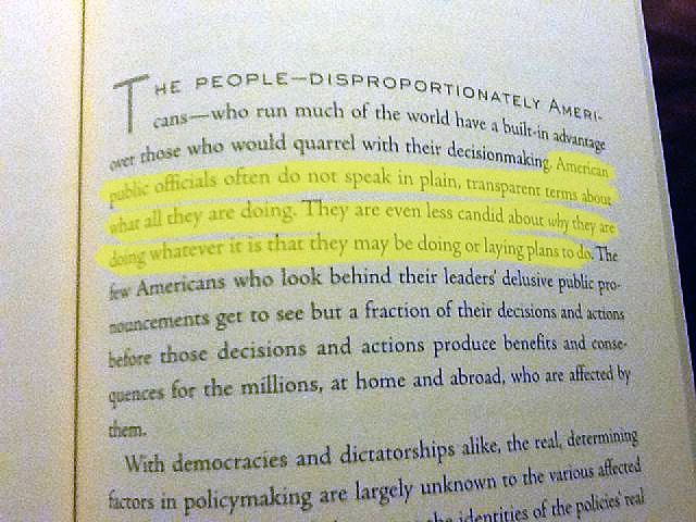 An Unbroken Agony - Randall Robinson p. 169, paragraph 1